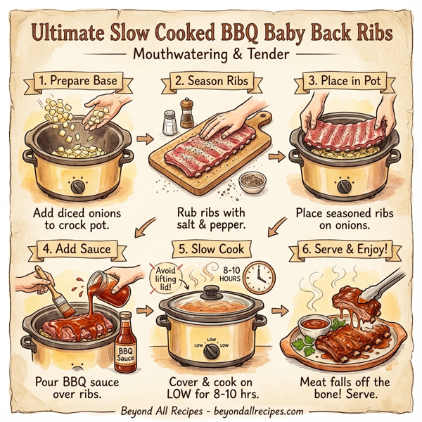 Ultimate Slow Cooked BBQ Baby Back Ribs instructions