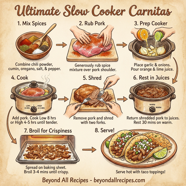 Ultimate Slow Cooker Carnitas instructions