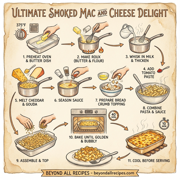Ultimate Smoked Mac and Cheese Delight instructions