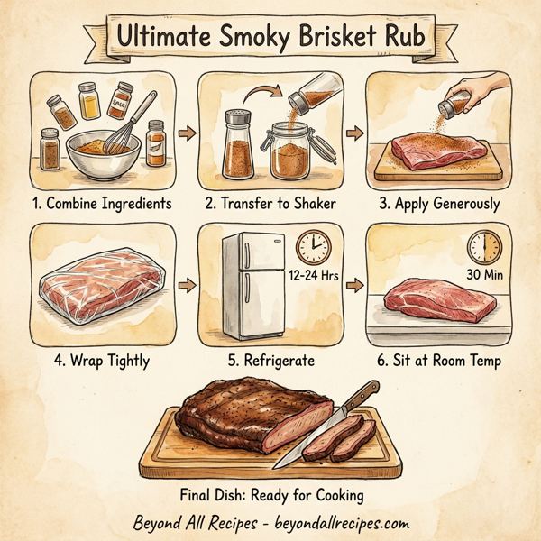 Ultimate Smoky Brisket Rub instructions
