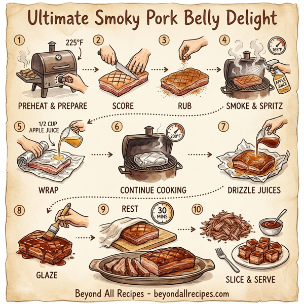 Ultimate Smoky Pork Belly Delight instructions