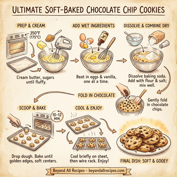 Ultimate Soft-Baked Chocolate Chip Cookies instructions