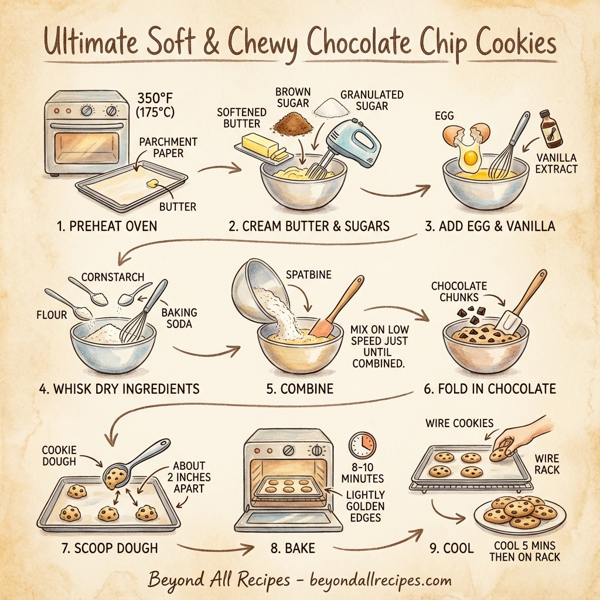 Ultimate Soft & Chewy Chocolate Chip Cookies instructions