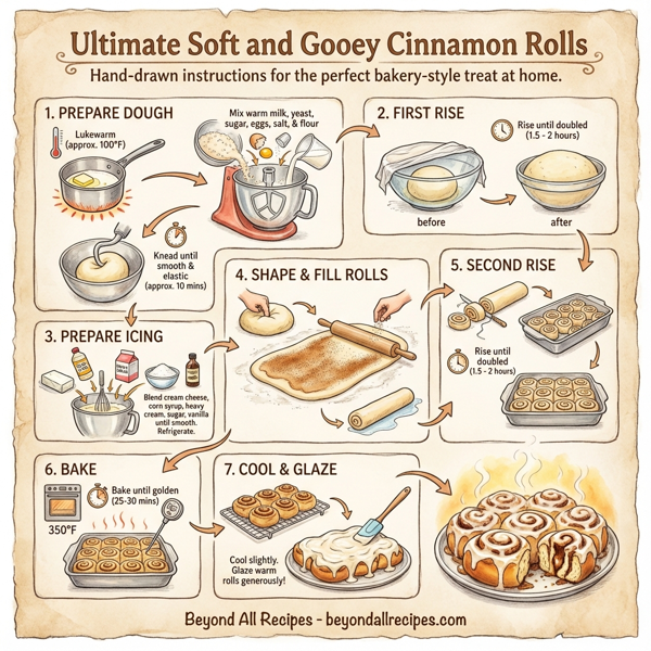 Ultimate Soft and Gooey Cinnamon Rolls instructions