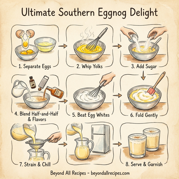 Ultimate Southern Eggnog Delight instructions