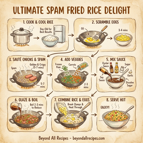 Ultimate Spam Fried Rice Delight instructions