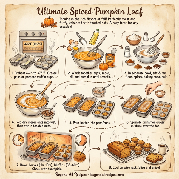 Ultimate Spiced Pumpkin Loaf instructions