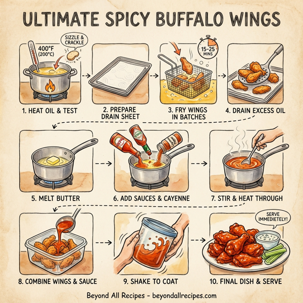 Ultimate Spicy Buffalo Wings instructions