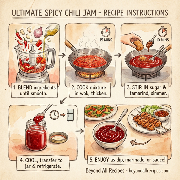 Ultimate Spicy Chili Jam instructions