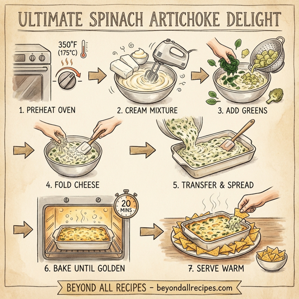 Ultimate Spinach Artichoke Delight instructions