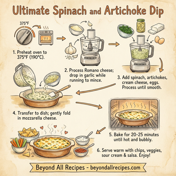 Ultimate Spinach and Artichoke Dip instructions