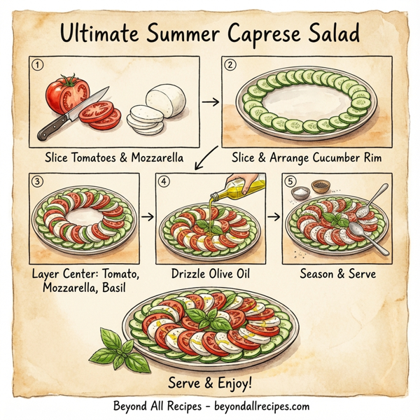 Ultimate Summer Caprese Salad instructions