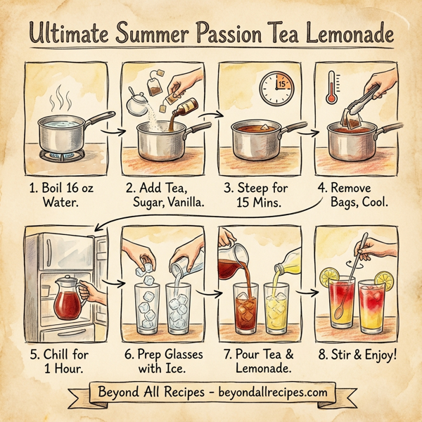 Ultimate Summer Passion Tea Lemonade instructions
