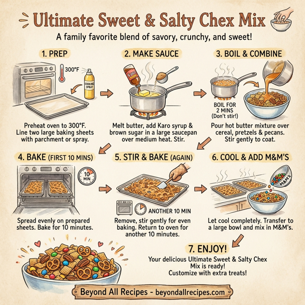 Ultimate Sweet & Salty Chex Mix instructions