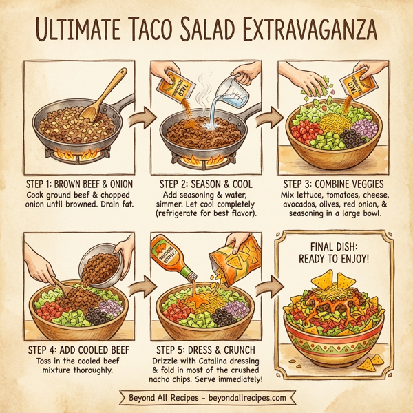 Ultimate Taco Salad Extravaganza instructions