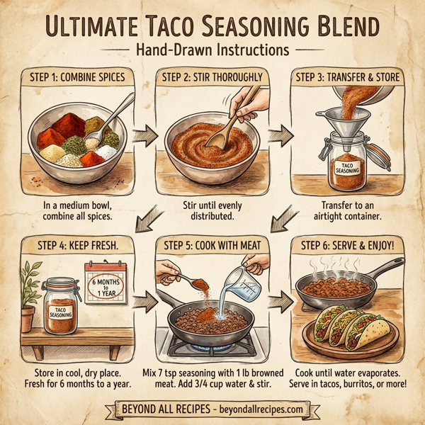 Ultimate Taco Seasoning Blend instructions