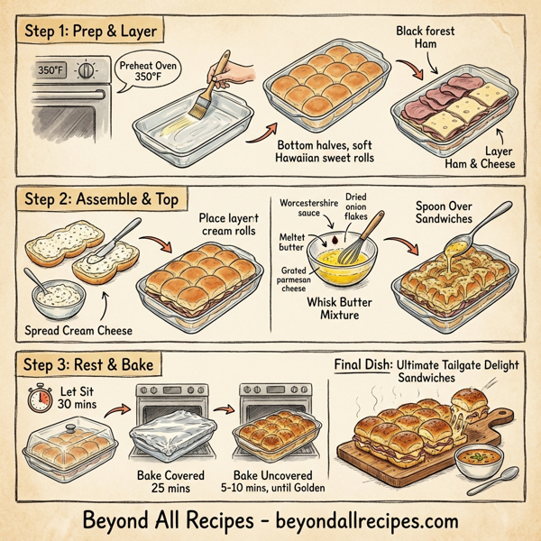 Ultimate Tailgate Delight Sandwiches instructions