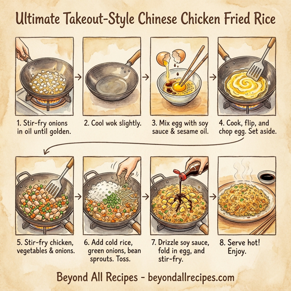 Ultimate Takeout-Style Chinese Chicken Fried Rice instructions