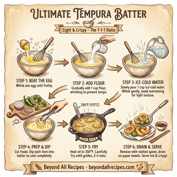 Ultimate Tempura Batter instructions
