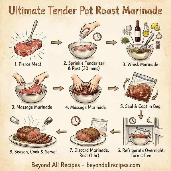 Ultimate Tender Pot Roast Marinade instructions