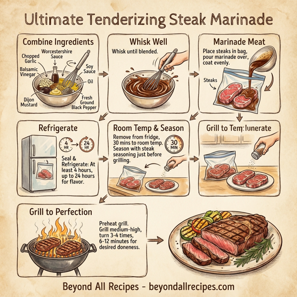 Ultimate Tenderizing Steak Marinade instructions