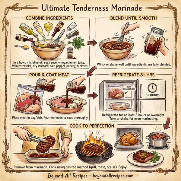 Ultimate Tenderness Marinade instructions