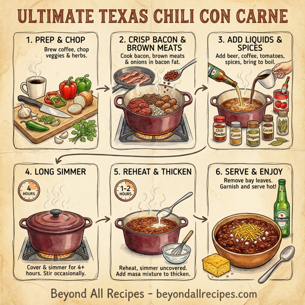 Ultimate Texas Chili Con Carne instructions