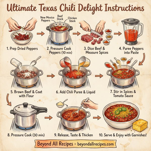 Ultimate Texas Chili Delight instructions
