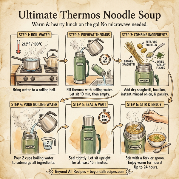 Ultimate Thermos Noodle Soup instructions
