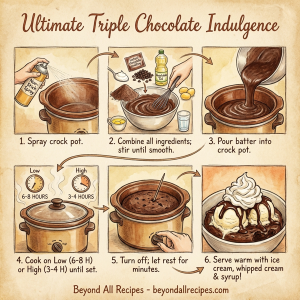 Ultimate Triple Chocolate Indulgence instructions