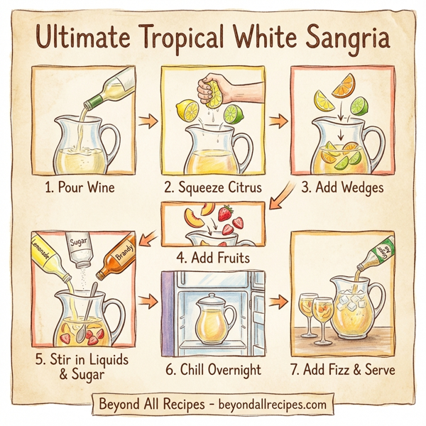 Ultimate Tropical White Sangria instructions