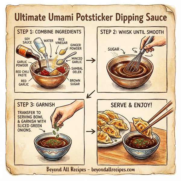 Ultimate Umami Potsticker Dipping Sauce instructions