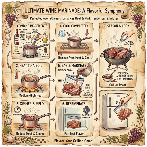 Ultimate Wine Marinade instructions