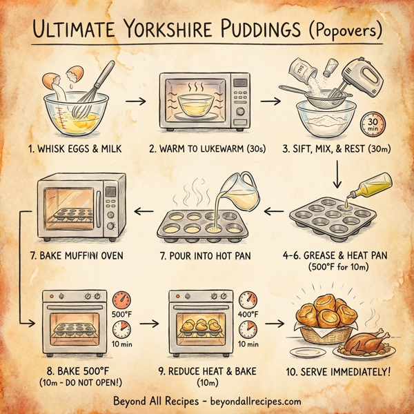 Ultimate Yorkshire Puddings (Popovers) instructions