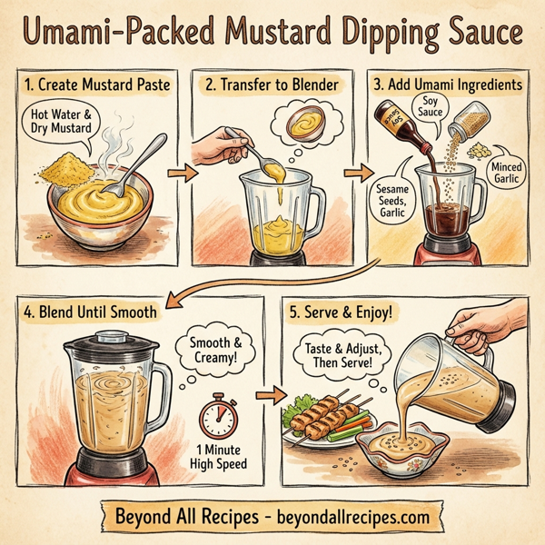 Umami-Packed Mustard Dipping Sauce instructions