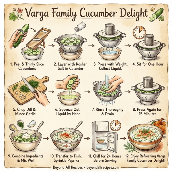 Varga Family Cucumber Delight instructions