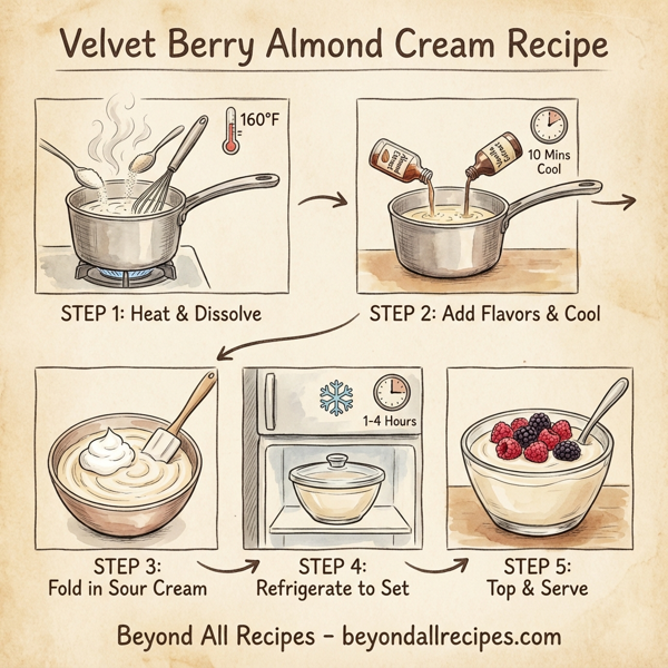 Velvet Berry Almond Cream instructions