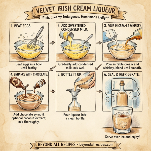 Velvet Irish Cream Liqueur instructions