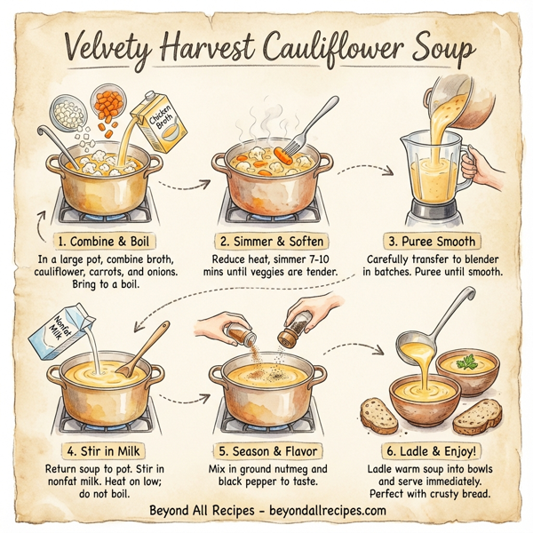 Velvety Harvest Cauliflower Soup instructions