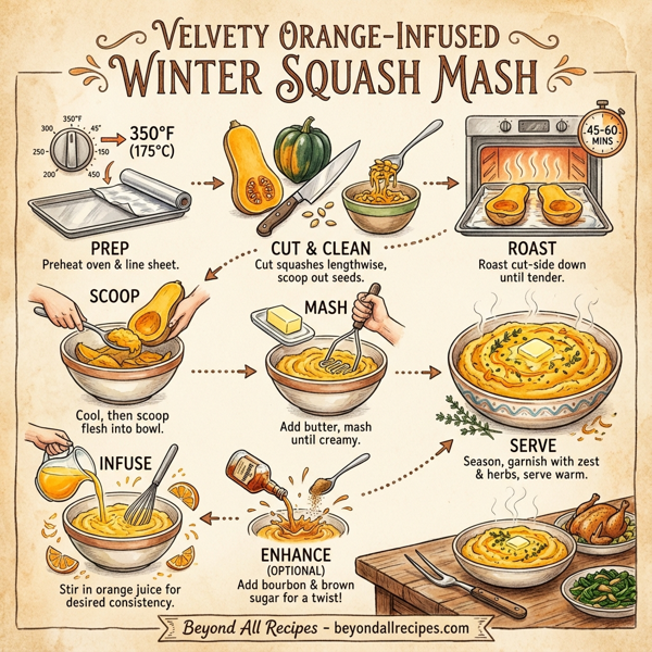 Velvety Orange-Infused Winter Squash Mash instructions