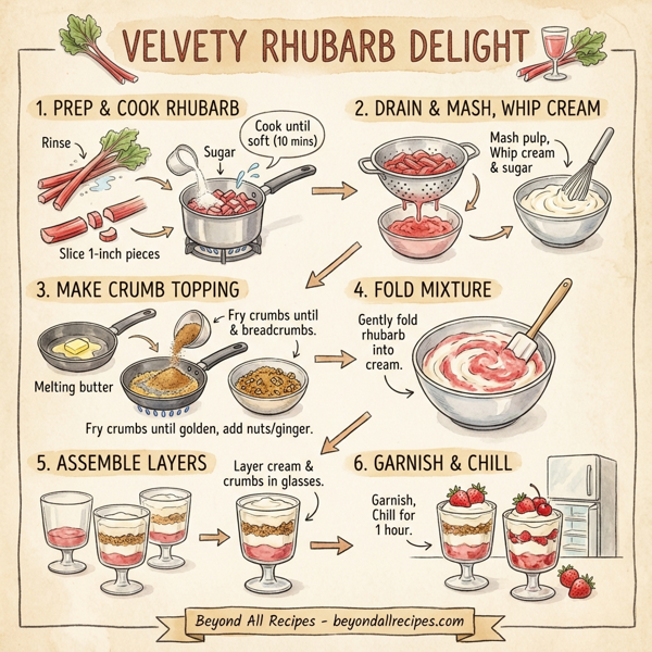 Velvety Rhubarb Delight instructions