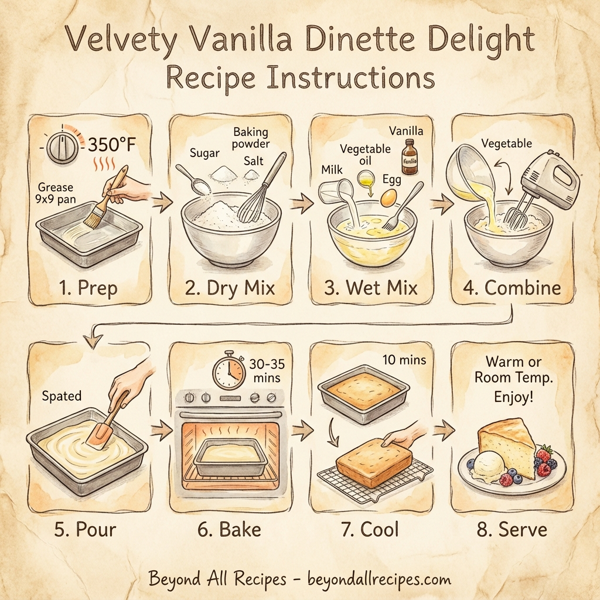 Velvety Vanilla Dinette Delight instructions