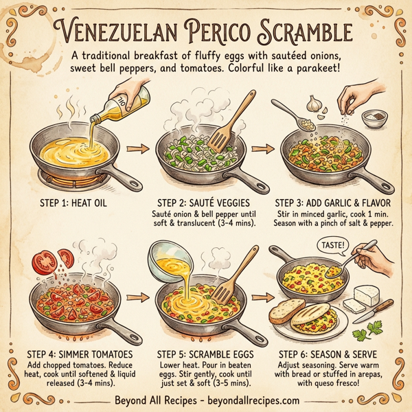 Venezuelan Perico Scramble instructions