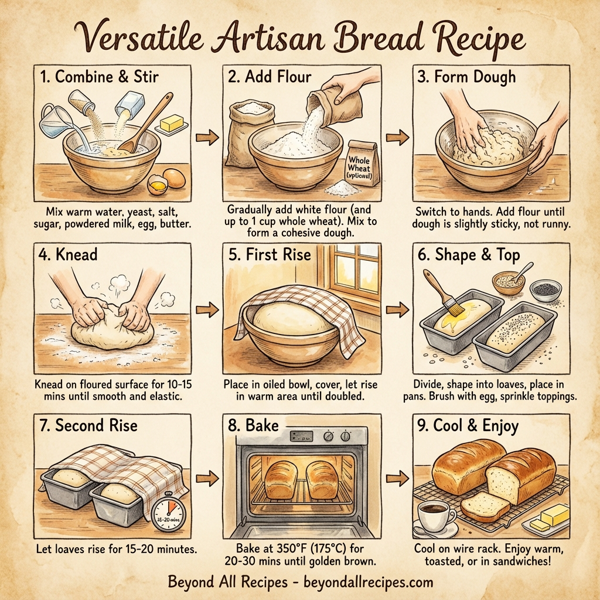 Versatile Artisan Bread instructions