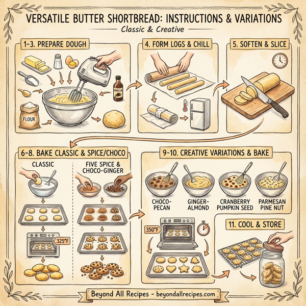 Versatile Butter Shortbread: Classic and Creative Variations instructions