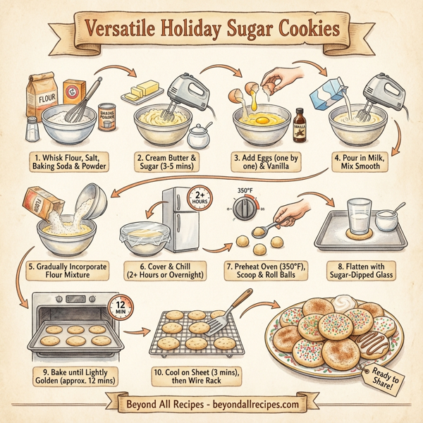 Versatile Holiday Sugar Cookies instructions