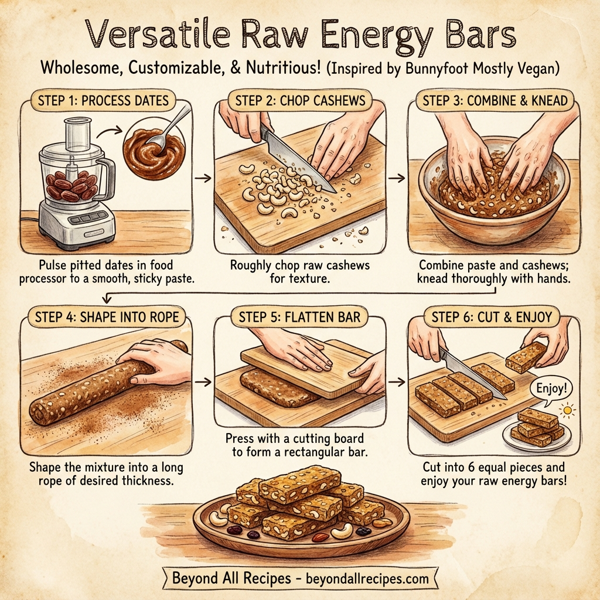 Versatile Raw Energy Bars instructions