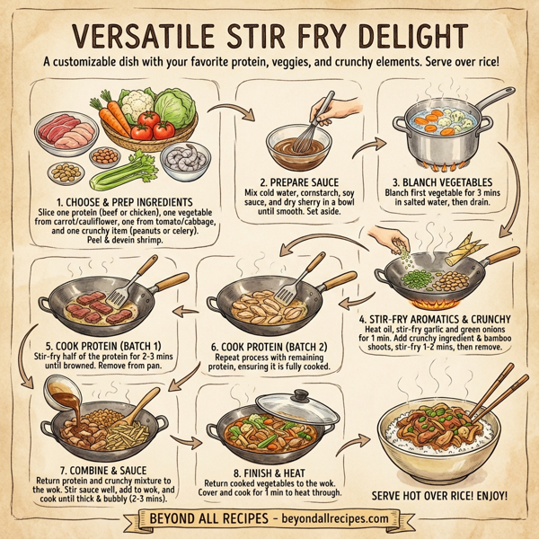 Versatile Stir Fry Delight instructions