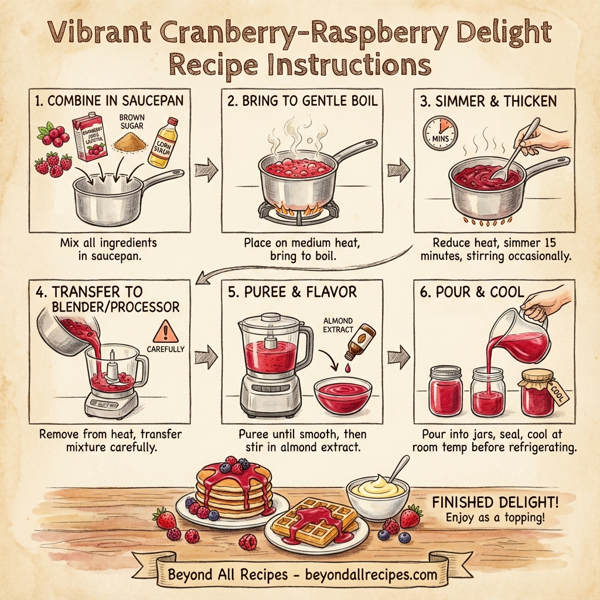Vibrant Cranberry-Raspberry Delight instructions