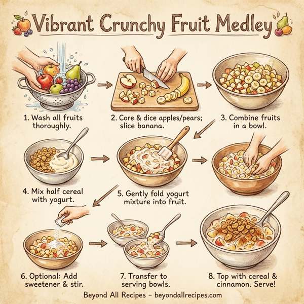 Vibrant Crunchy Fruit Medley instructions